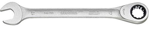 Gedore 7 R 30 - Llave combinada de carraca 30 mm