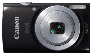 Canon IXUS 145 Digitalkamera (16 MP, 8-Fach Opt. Zoom, 6,8cm (2,7 Zoll) LCD-Display, HD-Ready) schwarz