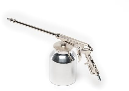 SCHNEIDER SPP-SM Sprühpistole mit 1,0 L Saugbecher, einstellbarem Sprühbild, zum Entfetten, Einölen und Desinfizieren, inklusive Bedienungsanleitung