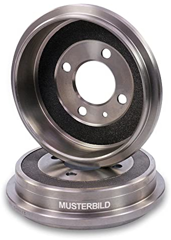 BESTPRICE 2x Tamburo freno asse posteriore senza cuscinetto Compatibile con DACIA LOGAN (LS_), SANDERO, RENAULT 11, 19, CLIO 1, 2, LOGAN 1, SANDERO, SUPERB 5, THALIA 1, TWINGO 1