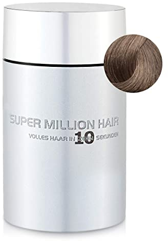 Super Million Hair Haar Fasern und Schütthaar, hochwertiges Streuhaar zur Haarverdichtung, 15 g, Medium-Blond (45)