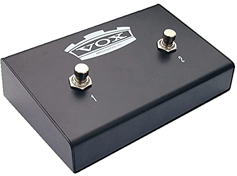 Vox - VFS2 - 2-Channel Foot Switch Compatible with - AC30/15 Custom, AC30/15VR, AV60/30 and all Night Train G2 - includes TRS Jack Cable