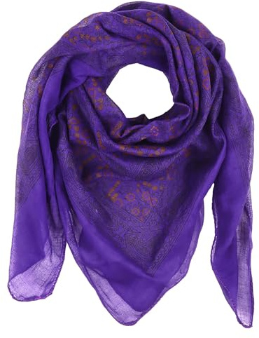 Freak Scene Superfreak® Baumwolltuch Indisches Muster 1 - Tuch - Schal - 100x100 cm - 100% Baumwolle