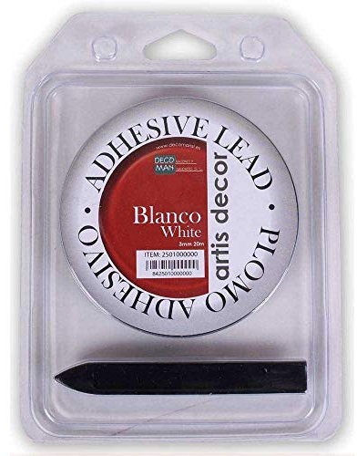 PLOMO ADHESIVO PARA VIDRIERAS 3MM 20MTS NATURAL