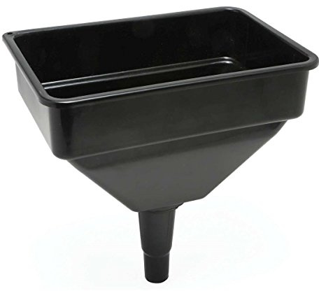 Large Rectangular Funnel for Oil, Diesel Petrol - Farm Plant Tractor Funnel