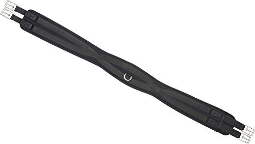 C.S.O Unisex-Gurt, Memory-Form, Schwarz, 145 cm