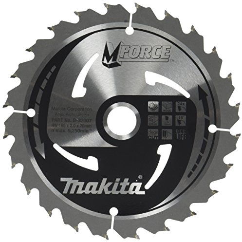 Makita Mak-Force B-32007 Circular Saw Blade 165 mm for Hand and Table Circular Saws