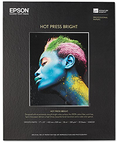 EPSS042331 - Epson Hot Press Bright Fine Art Paper