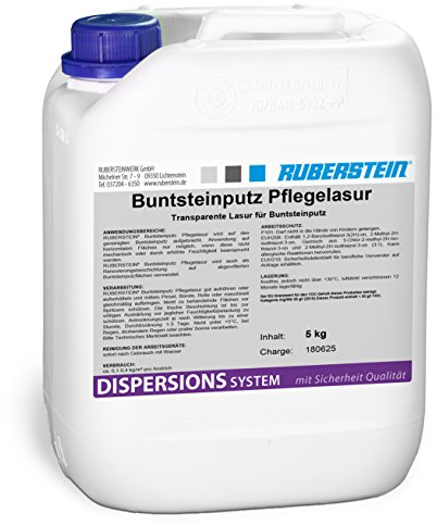 Ruberstein® Buntsteinputzpflegelasur 5 kg