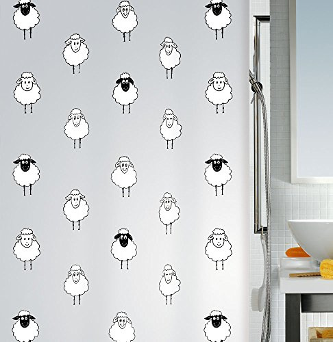 Modian 1.008.193 - Cortina De Baño Lana Black