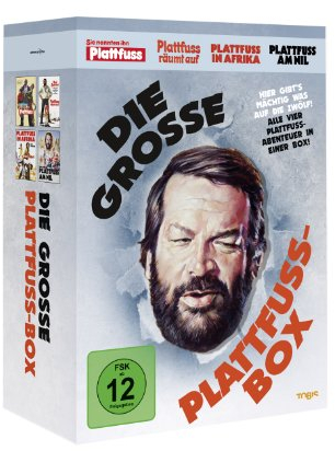 Die große Plattfuß-Box [4 DVDs]