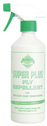 Barrier Super Plus Fly Repellent for Horses - White, 500 ml