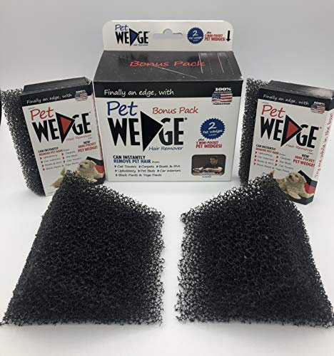 2 Pack Pet Wedge & 2 Pack Mini-Pocket Pet Wedge Bonus Pack