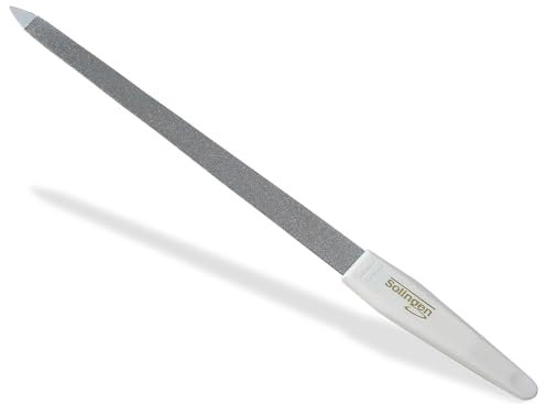 Nagelfeile aus Solingen, Saphir beschichtet, 2-Seitig, 20 cm, Made in Germany