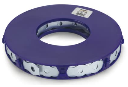 Index Fixing Systems CIPE1708 - Bandoulière incurvée Perforée, Galvanisé, 1 Unité, 17 x 0,8 x 10 m