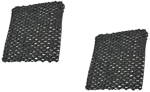 Mytoptrendz® 2 PCS SET BLACK Extra Wide Headband Hairband Stretchy Crochet Mesh Net Kylie Bandeau Hair Warp