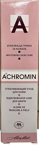 Achromin - Crème blanchissant pour les taches sombres, taches de vieillesse et post-grossesse, taches brunes - 45 ml