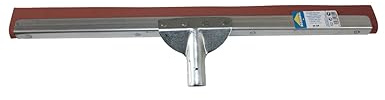 ROZENBAL Raclette Lave-Sols Professionnelle, 55 cm, Monture métallique, Mousse Orange Balais en Caoutchouc, Multicolore, Unique