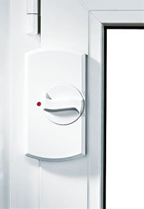 IKON Fenster- und Balkontürsicherung 9M03, Krallfix 1, weiss