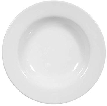 Seltmann Weiden Rondo Weiss Uni Suppenteller 23 cm / 1 Stück