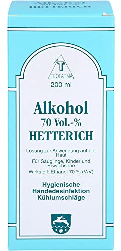 ALKOHOL 70 VOL % HETTERICH