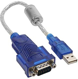 InLine 33304D USB zu Seriell Adapterkabel Premium, Stecker A an 9pol Sub D Stecker
