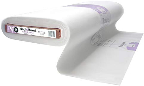 HeatnBond Fusible Fleece – Iron-On Fusible Fleece Interfacing for Sewing, Tote Bags, Purses, Quilting, and Home Décor – 100% Polyester – Made in USA – 20 Inch x 11 Yard Fusible Fleece Bolt