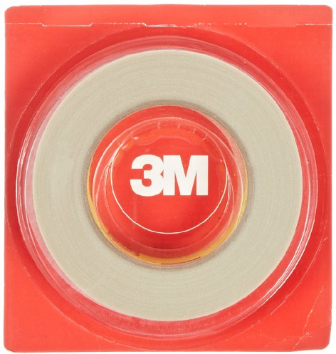 3M Glass Cloth Tape 361, White, 1 in x 60 yd, 6.4 mil, 1 Roll, Individually Wrapped Conveniently Packaged