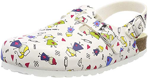 Weeger Wörishofer Bio M. Correa de Talón - Blanco (Hermana Hermana), 38 EU