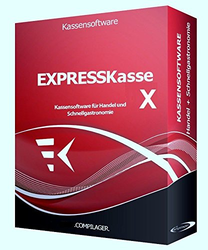 WIN Kassensoftware EXPRESSKASSE X2 für Einzelhandel: Kiosk, Imbiss, Bar GDPdU KONFORM