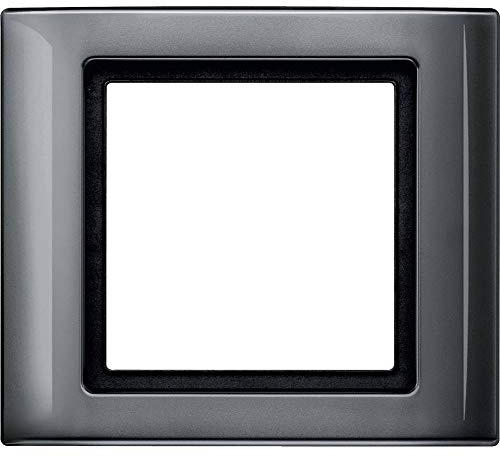 Schneider Electric Merten Aquadesign-Rahmen, 1-fach, 400114 | Für Steckdose und Rahmen, anthrazit