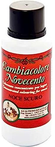 Cera Novecento 9027 Cambiacolore, Noce Scuro, 250 ml