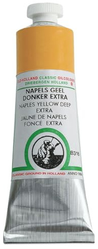 Old Holland Ölfarbe – Klassische Farben 40 MLS – 164 Künstlerfarben B316 Naples Yellow Deep Extra