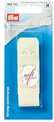 Prym - Prym Bra Extender Champagne (25mm, 3x2) Hooks - 1 Unit