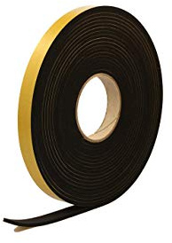 RS® Neoprene Rubber Self Adhesive Sponge Strip 20mm (W) x 4mm (T) x 10m (L) | For Sealing, Weather Strip, Cushioning, Noise Reduction, Anti vibration, Anti slip, Gaskets, Commercial, Industrial & DIY