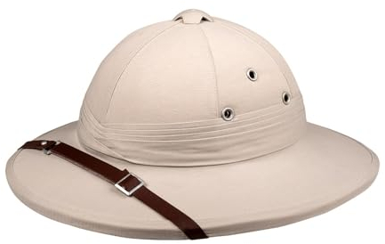 Boland 01206 - Casque tropical pour adultes, chapeau pour le carnaval ou JGA, accessoire de déguisement, couvre-chef, Beige