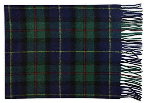 PASQUALE CUTARELLI 100% Lammwoll Schal – MacLeod Tartan – Weich, Warm & Leicht
