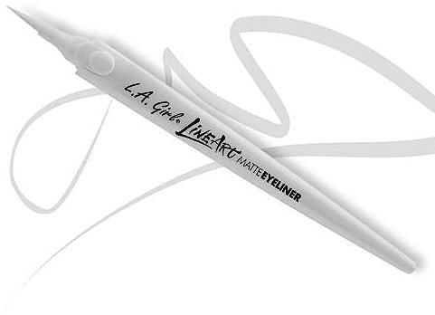 L.A. GIRL Line Art Matte Eyeliner - Pure White