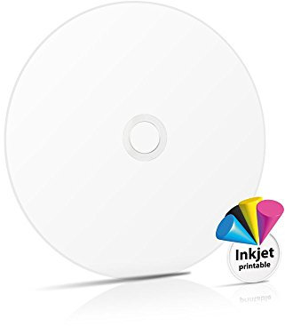 10 pieces Verbatim Full White Printable Dual Double Layer DVD+R 8x 8.5GB DL Blank Discs 43667 in plastic sleeves MKM 003 dye