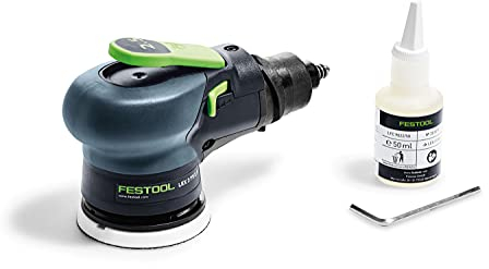 Festool Druckluft-Exzenterschleifer LEX 3 77/2,5 (mit Schleifteller, Flasche Reinigungs- und Schmieröl, Schraubendreher)