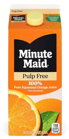 Minute Maid, Pulp Free Orange Juice, 59 Fl Oz