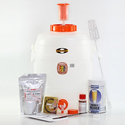 Speidel 30 Liter Bierbrauset für Anfänger mit Zubehör bis 23 Liter Bier brauen