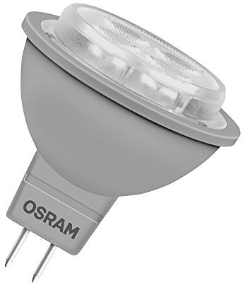 OSRAM LED-Reflektorlampe GU5.3 dimmbar Superstar MR16 12 Volt / 5W - 35 Watt-Ersatz, LED-Spot Abstrahlungswinkel 36° / warmweiß - 2700K