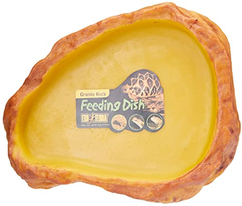 Exo Terra Feeding Dish, Futterschale, Futternapf, im Felsdekor, klein