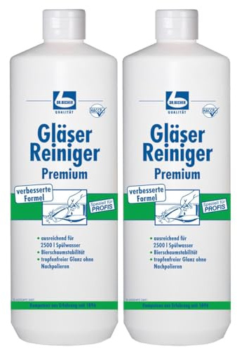 2 x Dr. Tassen Brillenreiniger Med 1 Liter