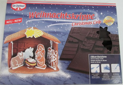 Dr. Oetker 01596 Silikon Weihnachtskrippe