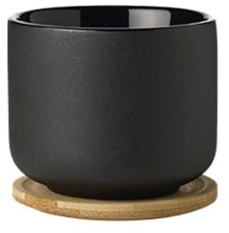Stelton Theo Becher mit Untersetzer