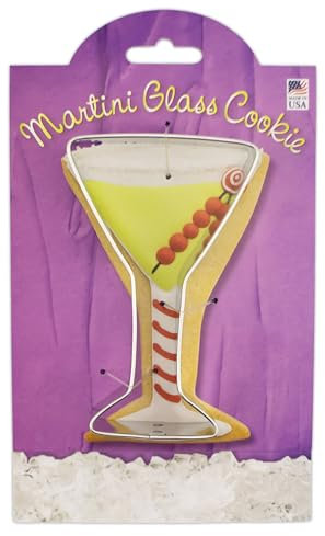 Ann Clark Martini Glass Cocktail Cookie Cutter 4.25, Made in USA