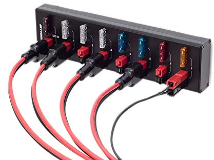 Windcamp AP-8 8-Port 40A -Anschluss Strom Splitter Verteiler Quelle für Flexradio Elecraft