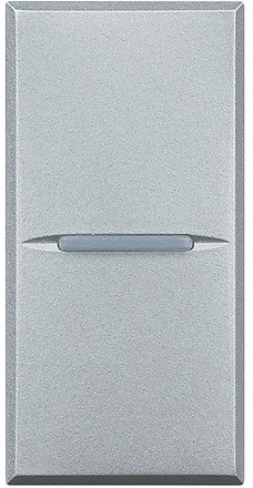 Pulsante Axolute chiaro - HC4005 - assiale 1P 10A NO 250V a.c